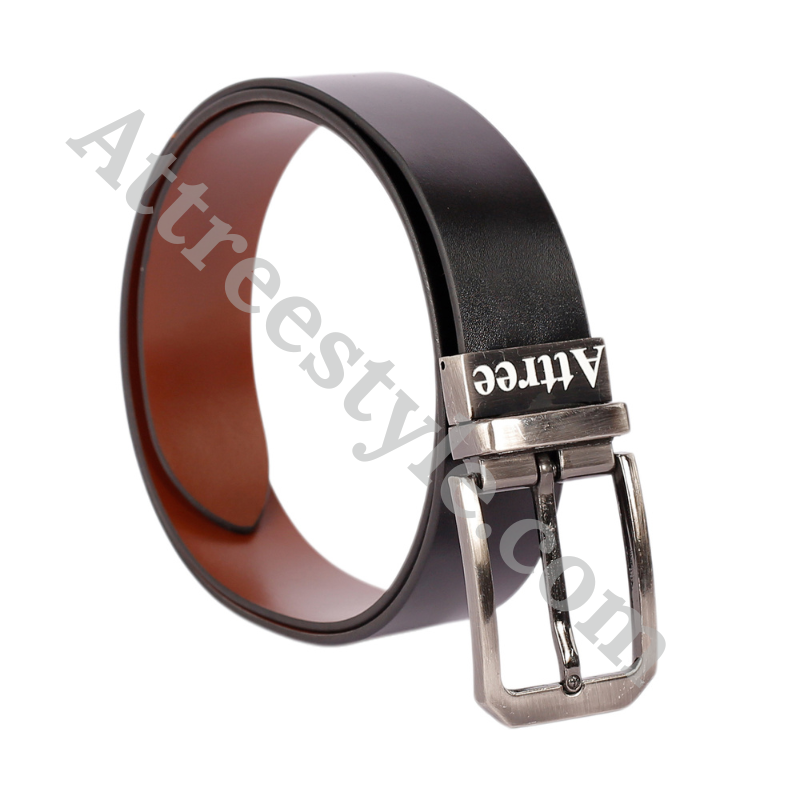 Mens Black Leather Belt