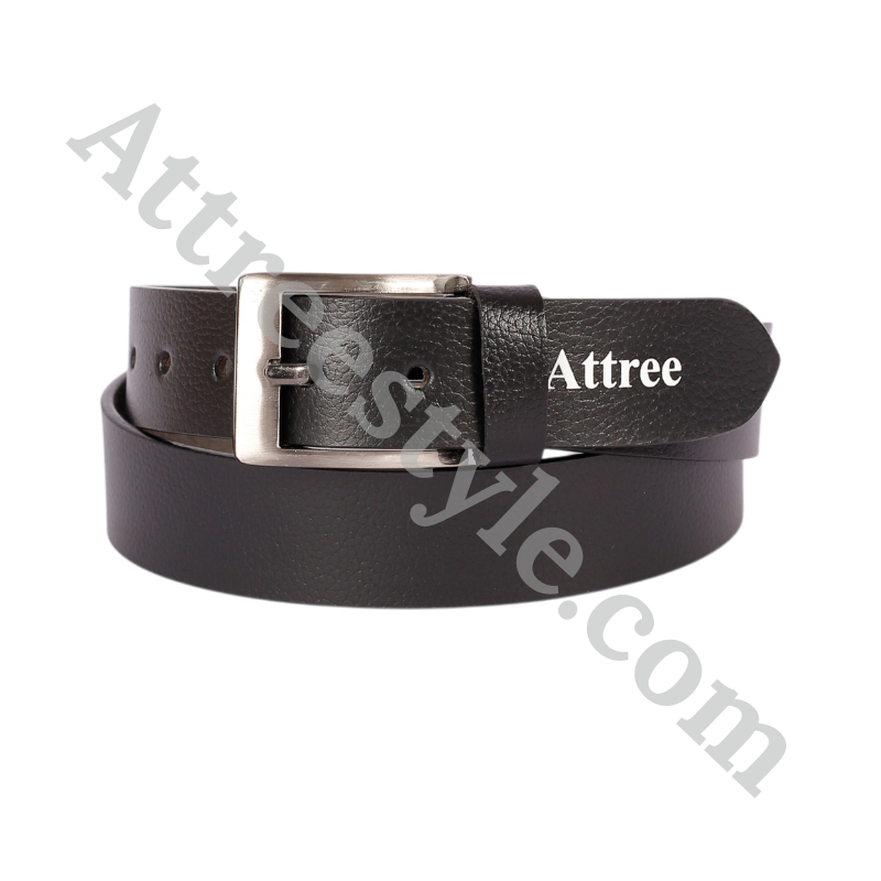 Mens Black Leather Belt