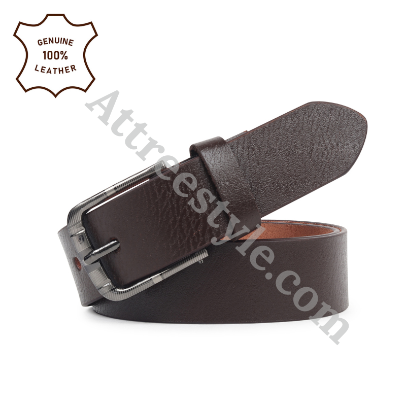 Mens Black Leather Belt