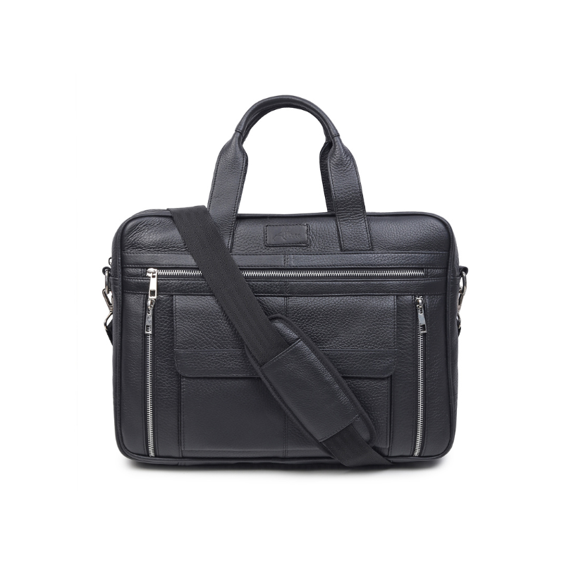 Mens Black Leather Belt